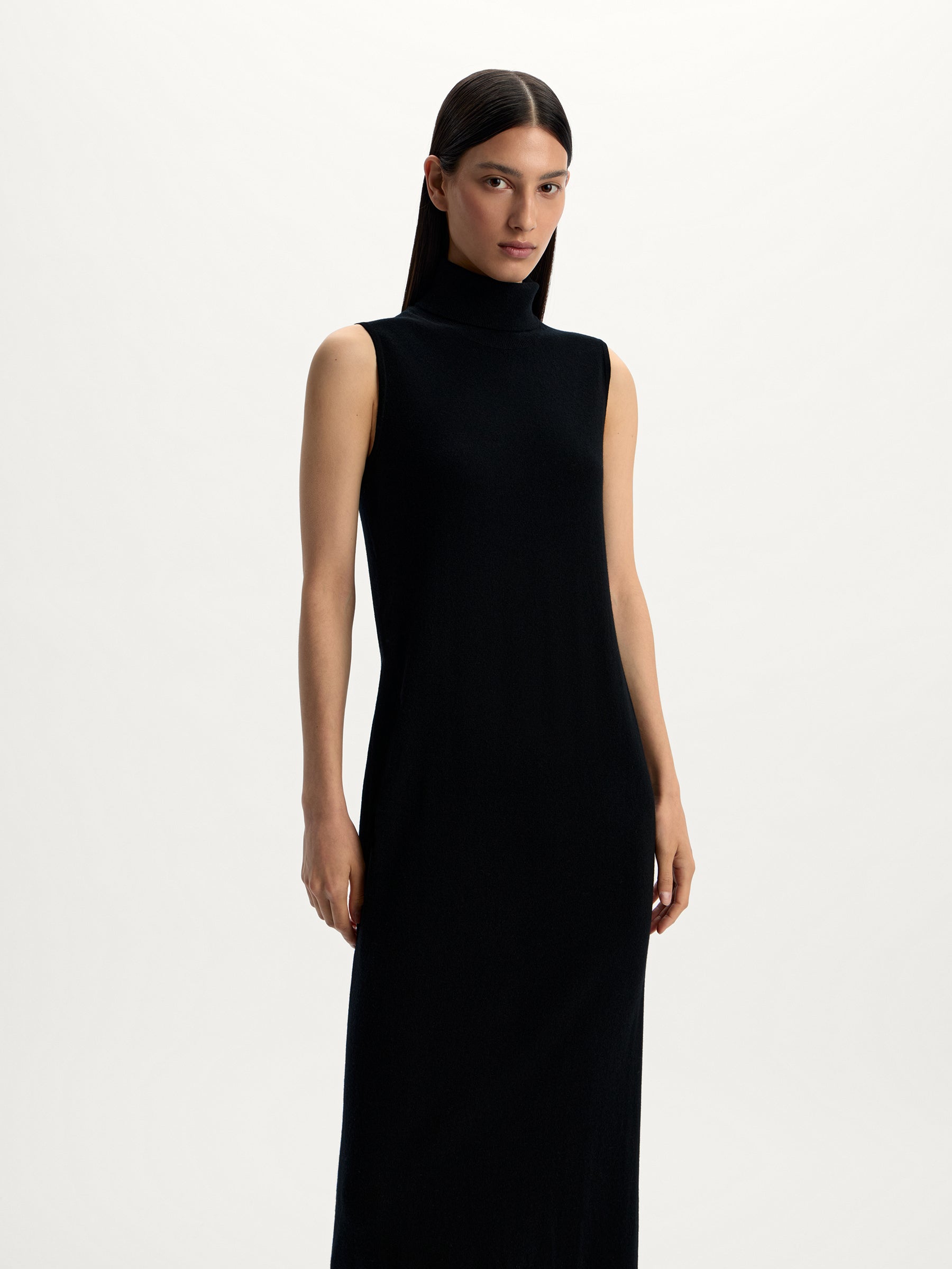 Wool-cashmere dress