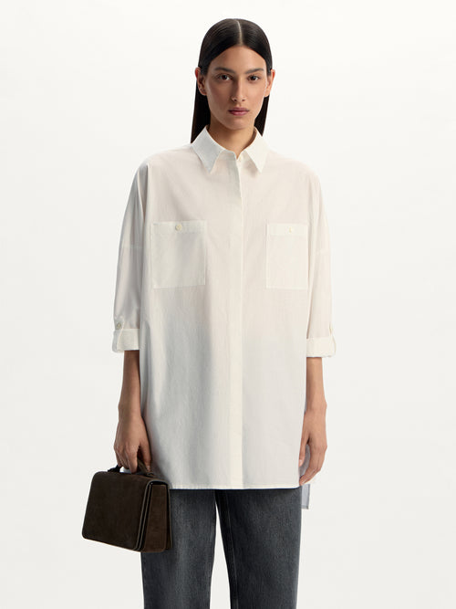 Patch-pocket shirt