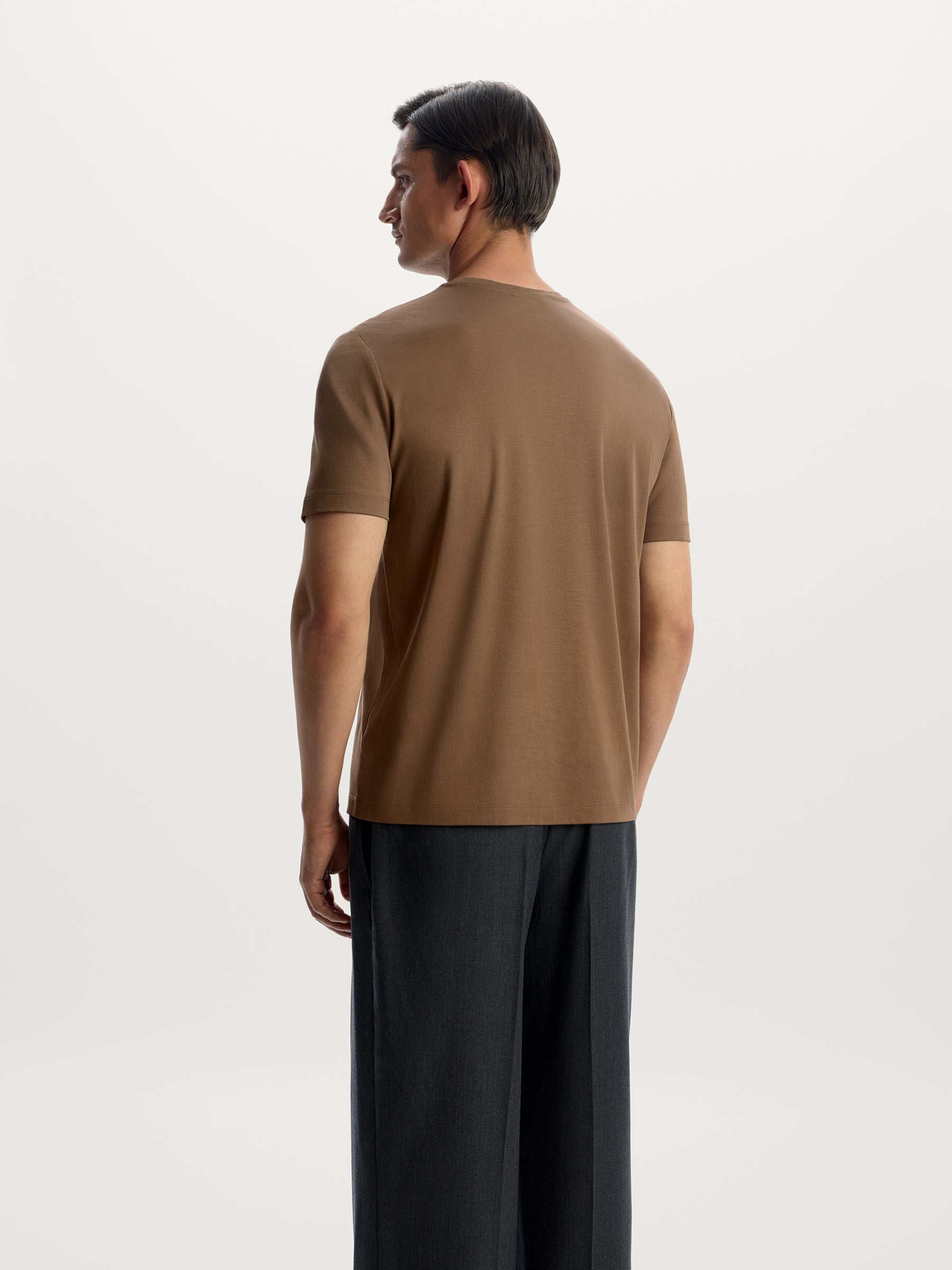 Mercerised cotton T-shirt