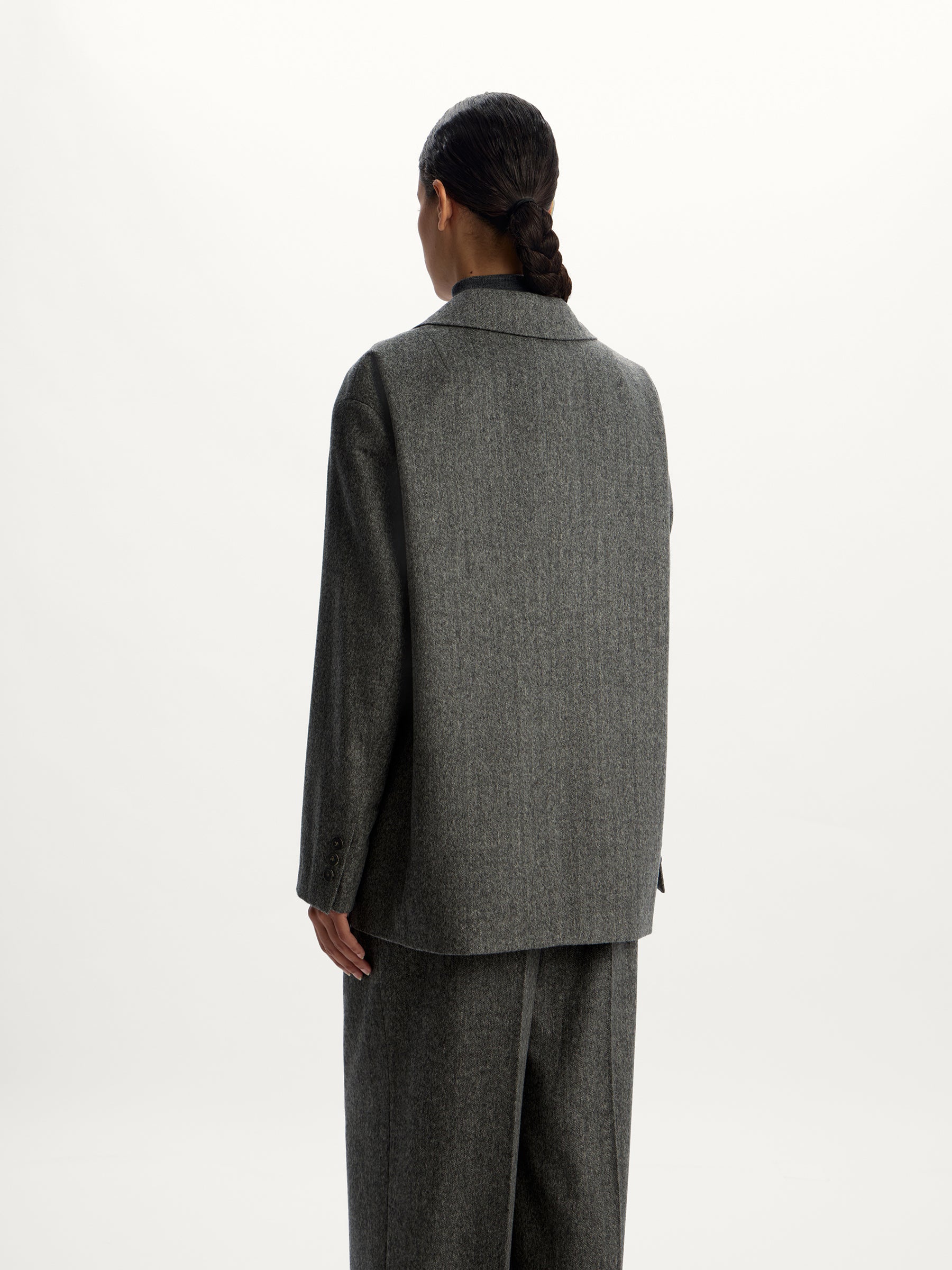 Wool-cashmere blazer