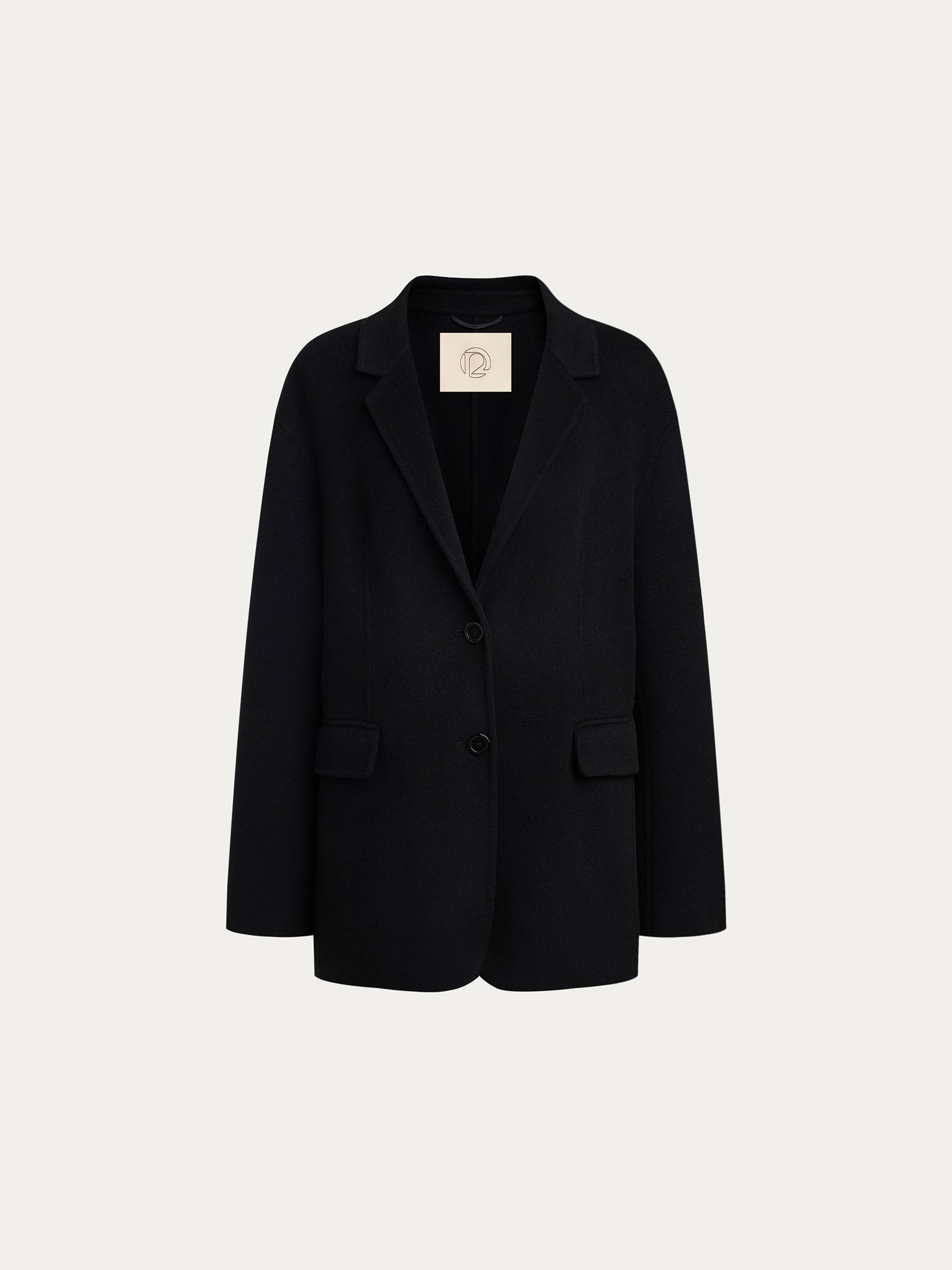 Wool-cashmere blazer