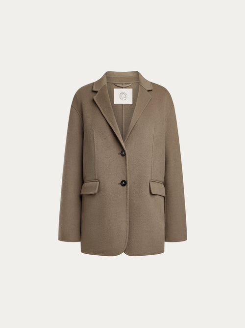 Wool-cashmere blazer