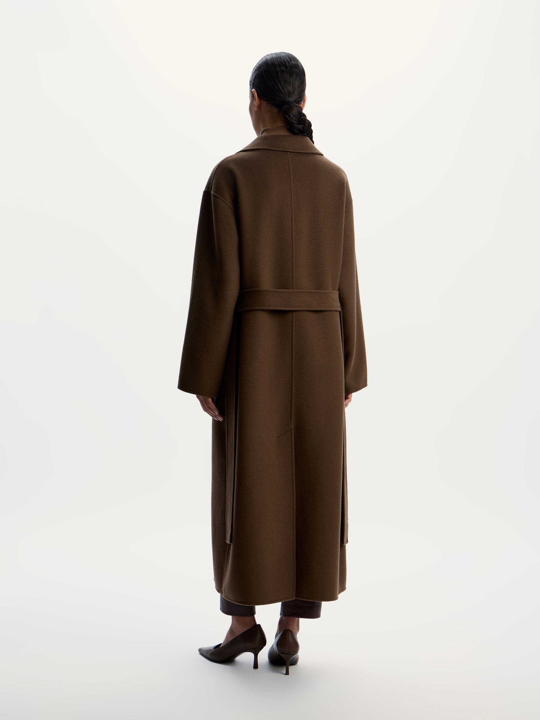 Wool-cashmere coat