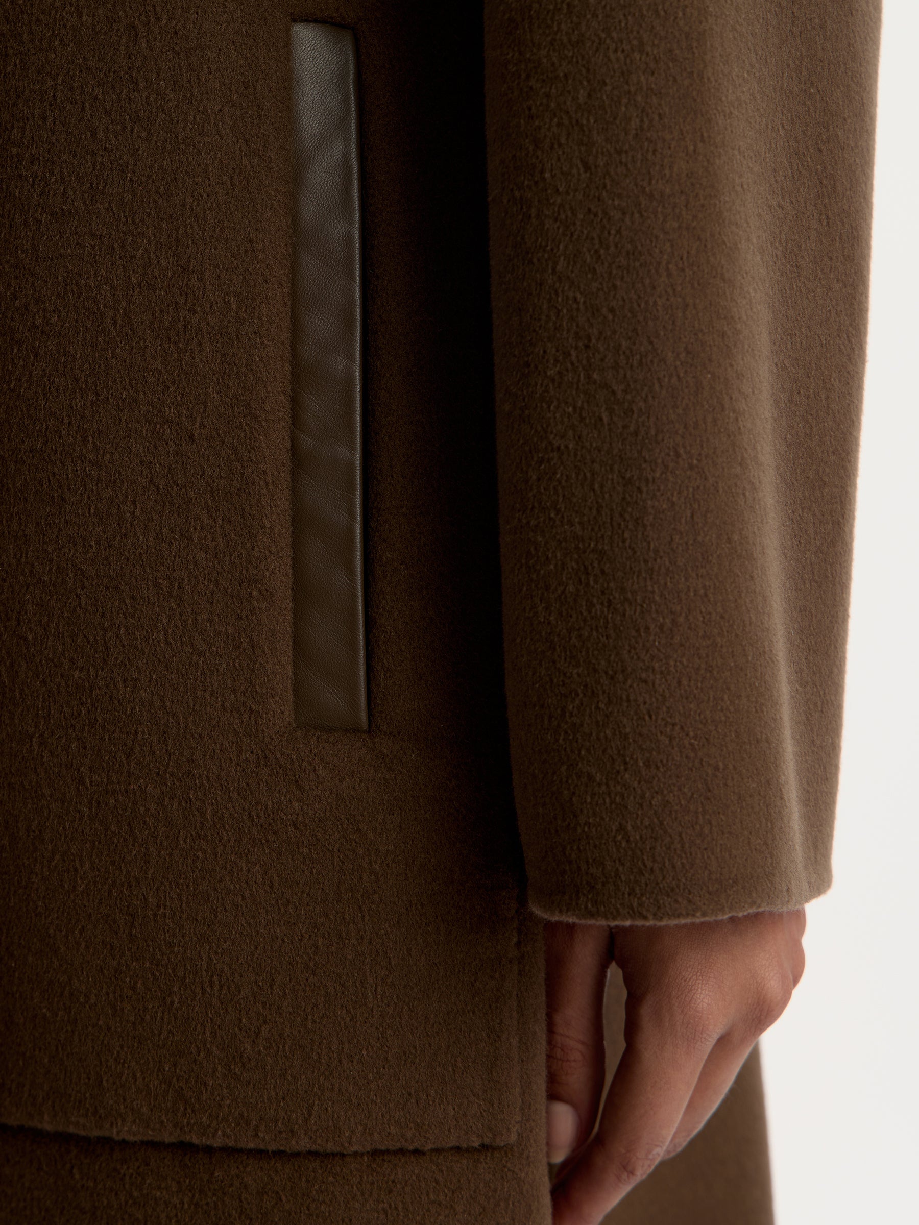 Wool-cashmere coat