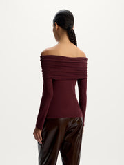 Off-shoulder top