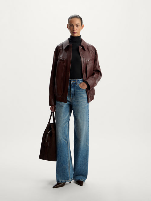 Wide leg jeans 415