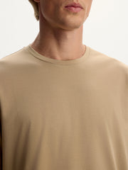 Mercerised cotton T-shirt