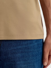 Mercerised cotton T-shirt