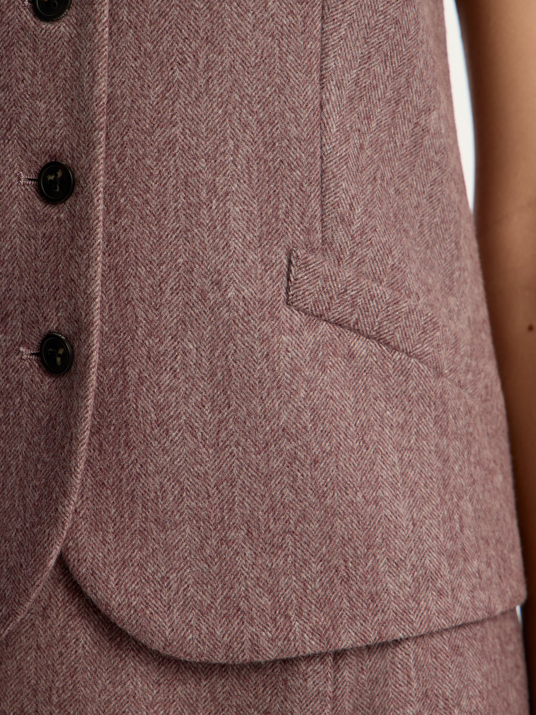 Wool-cashmere vest