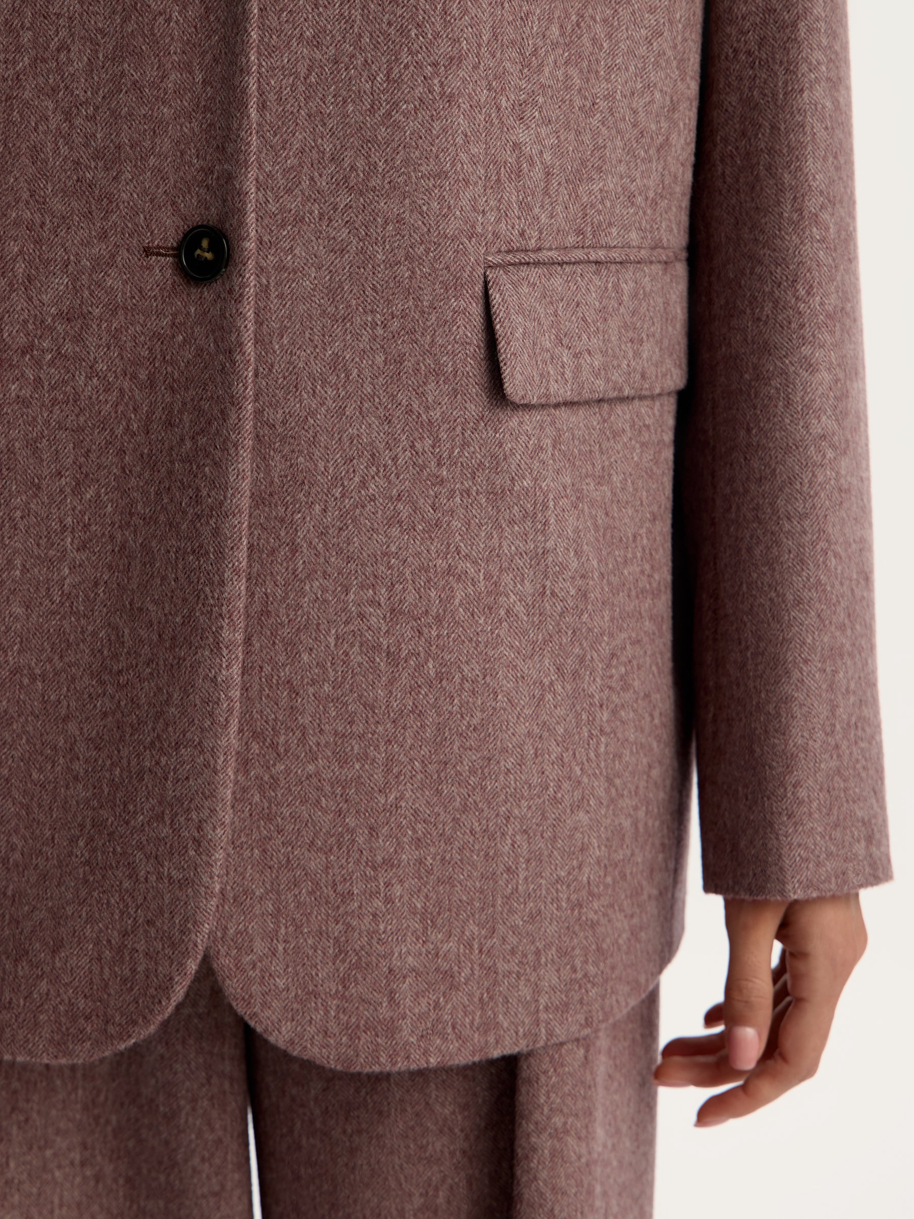 Wool-cashmere blazer