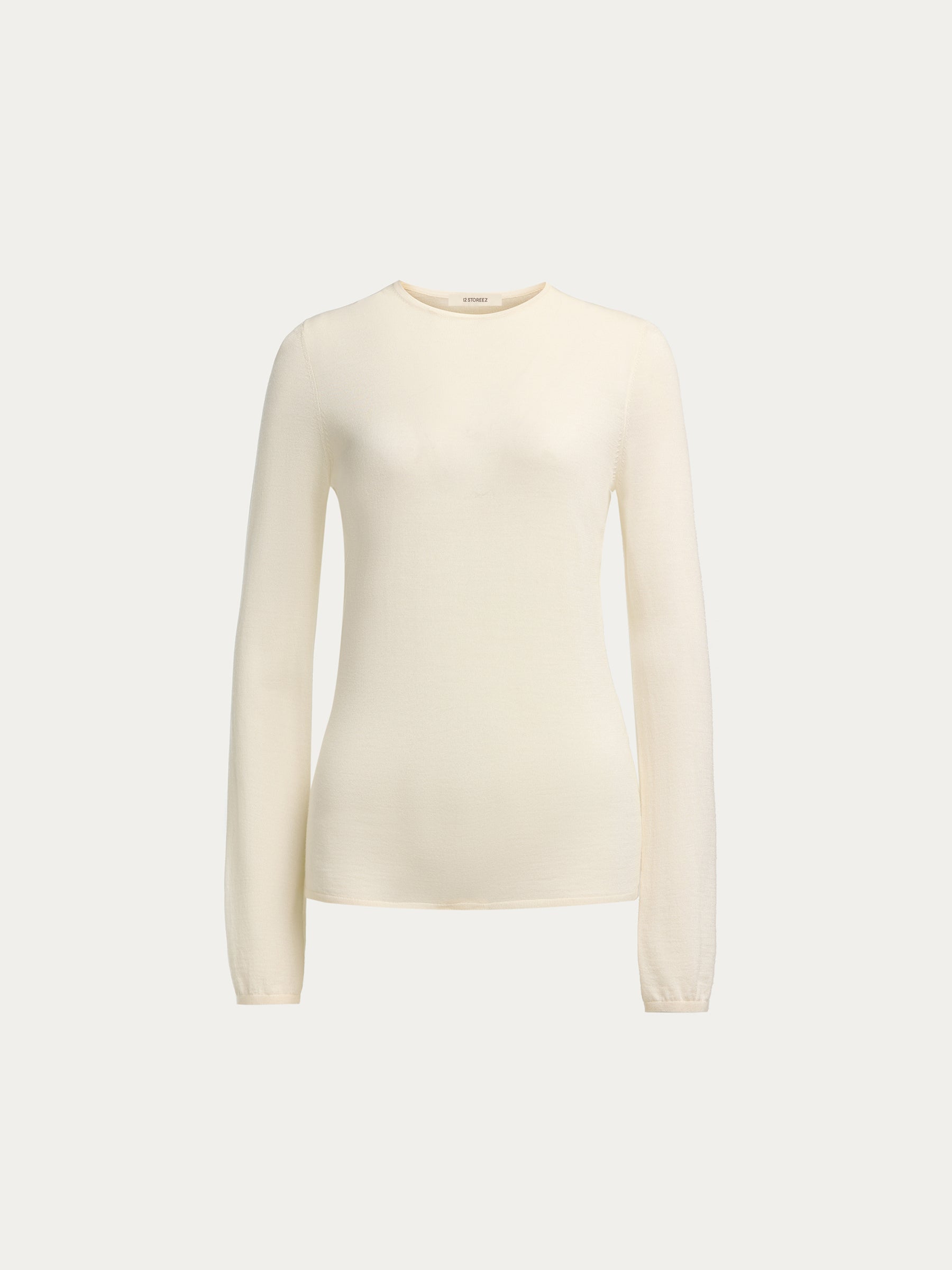 Wool-silk-cashmere jumper