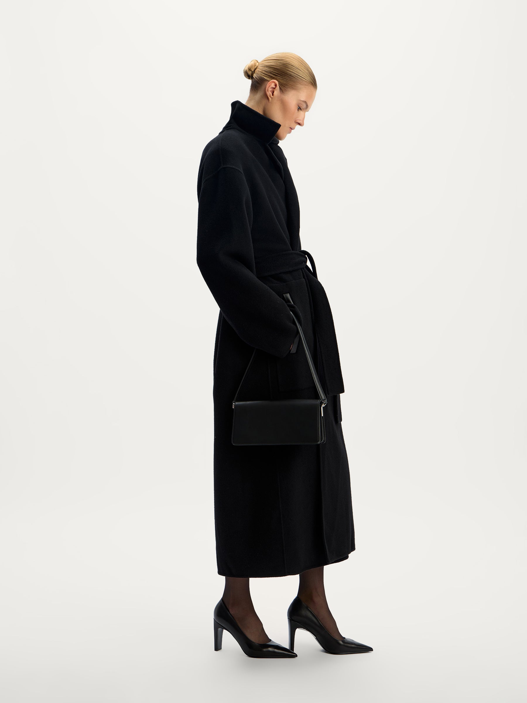 Wool-cashmere coat