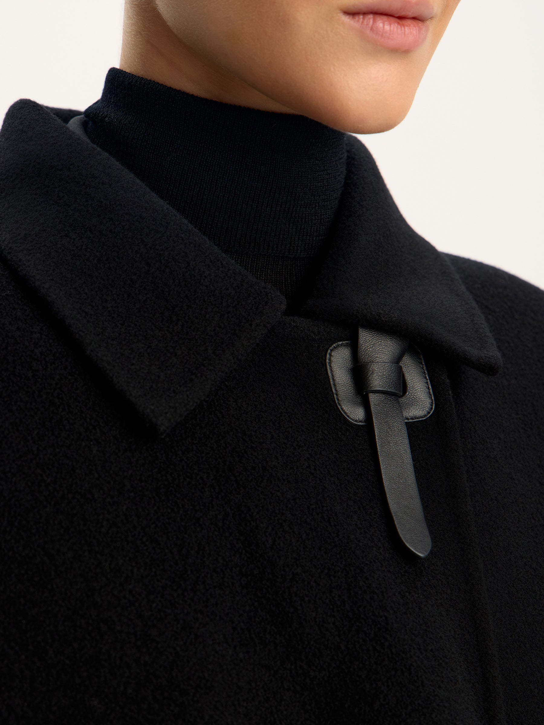 Wool-cashmere coat