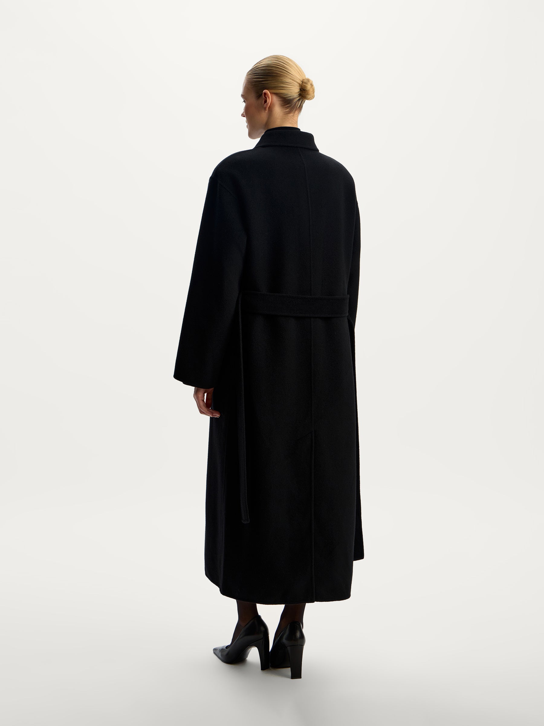 Wool-cashmere coat