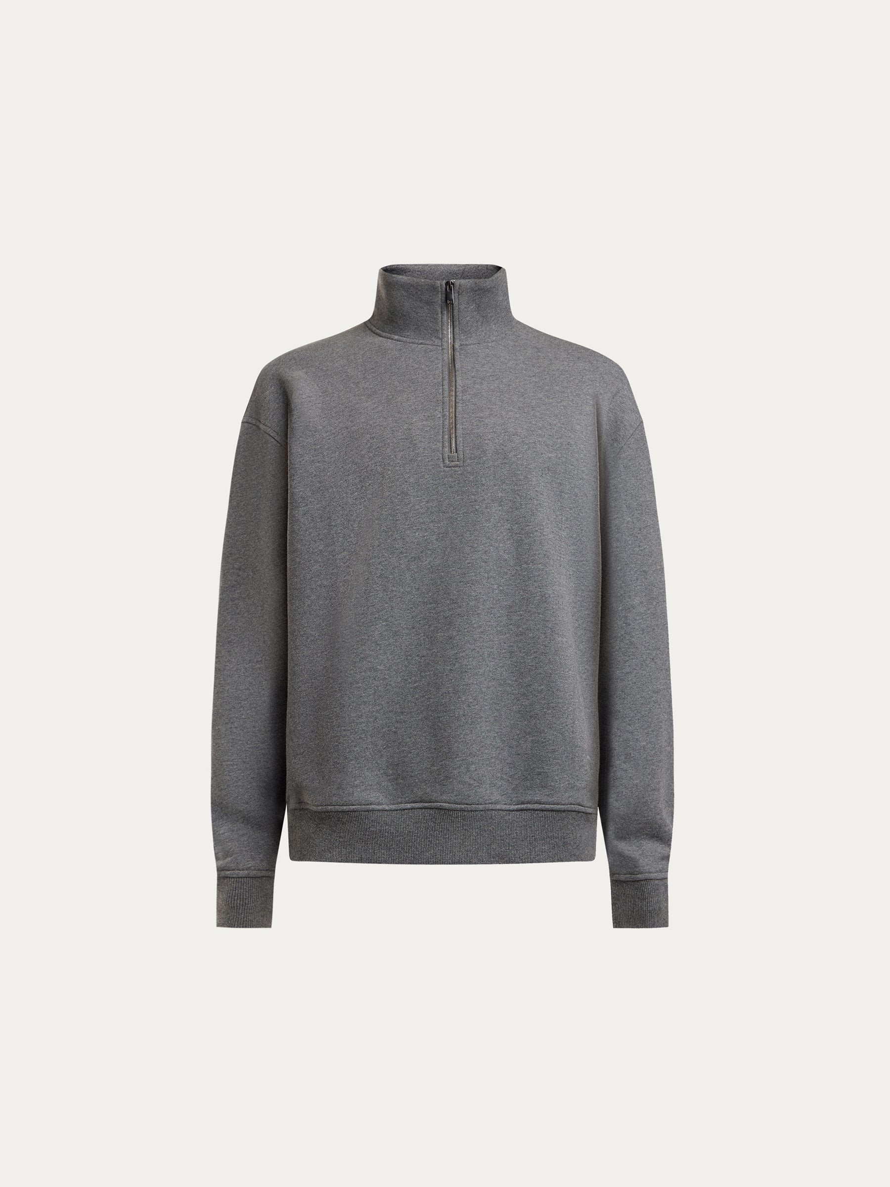 Melange terry sweatshirt