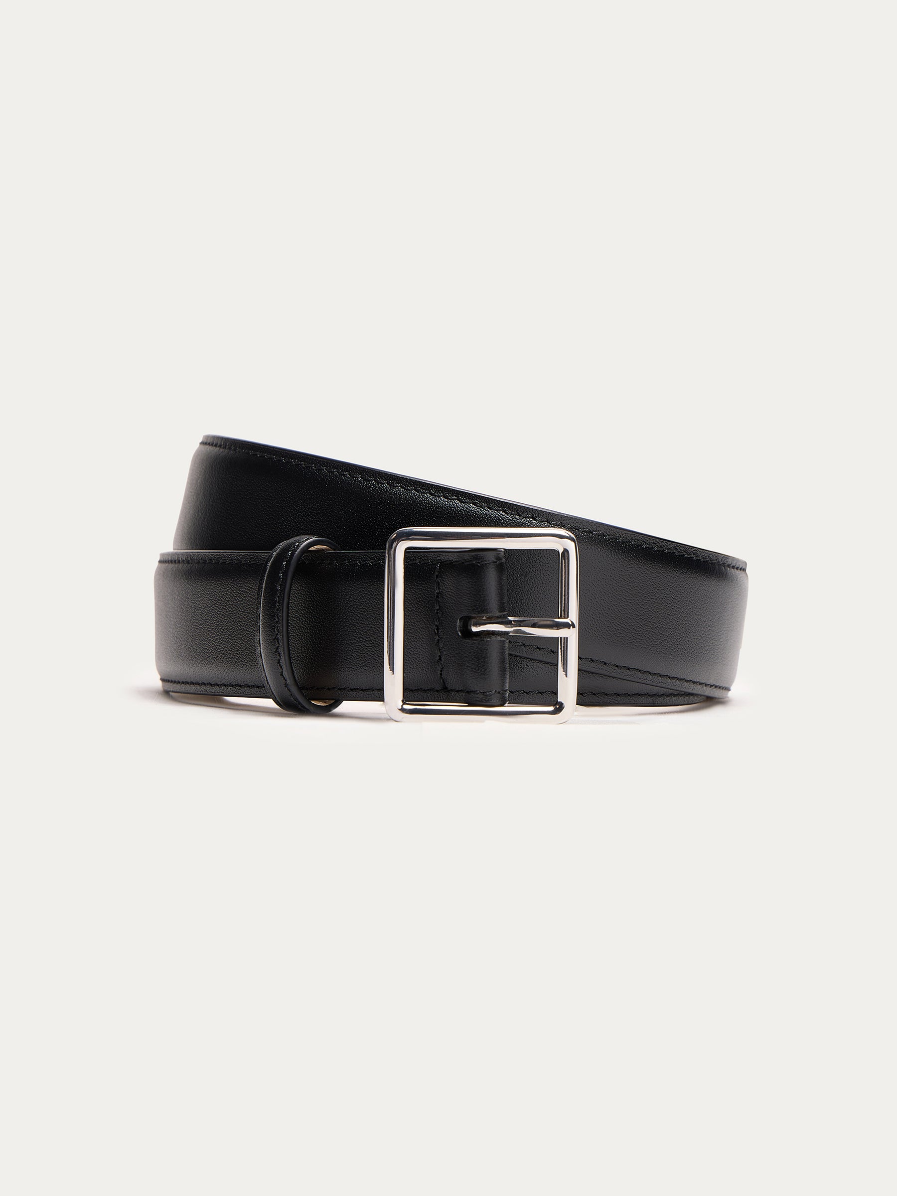 Leather belt