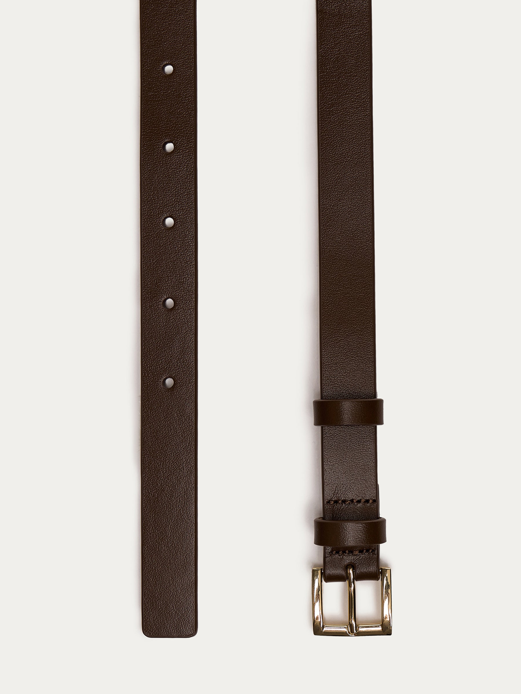 Leather belt