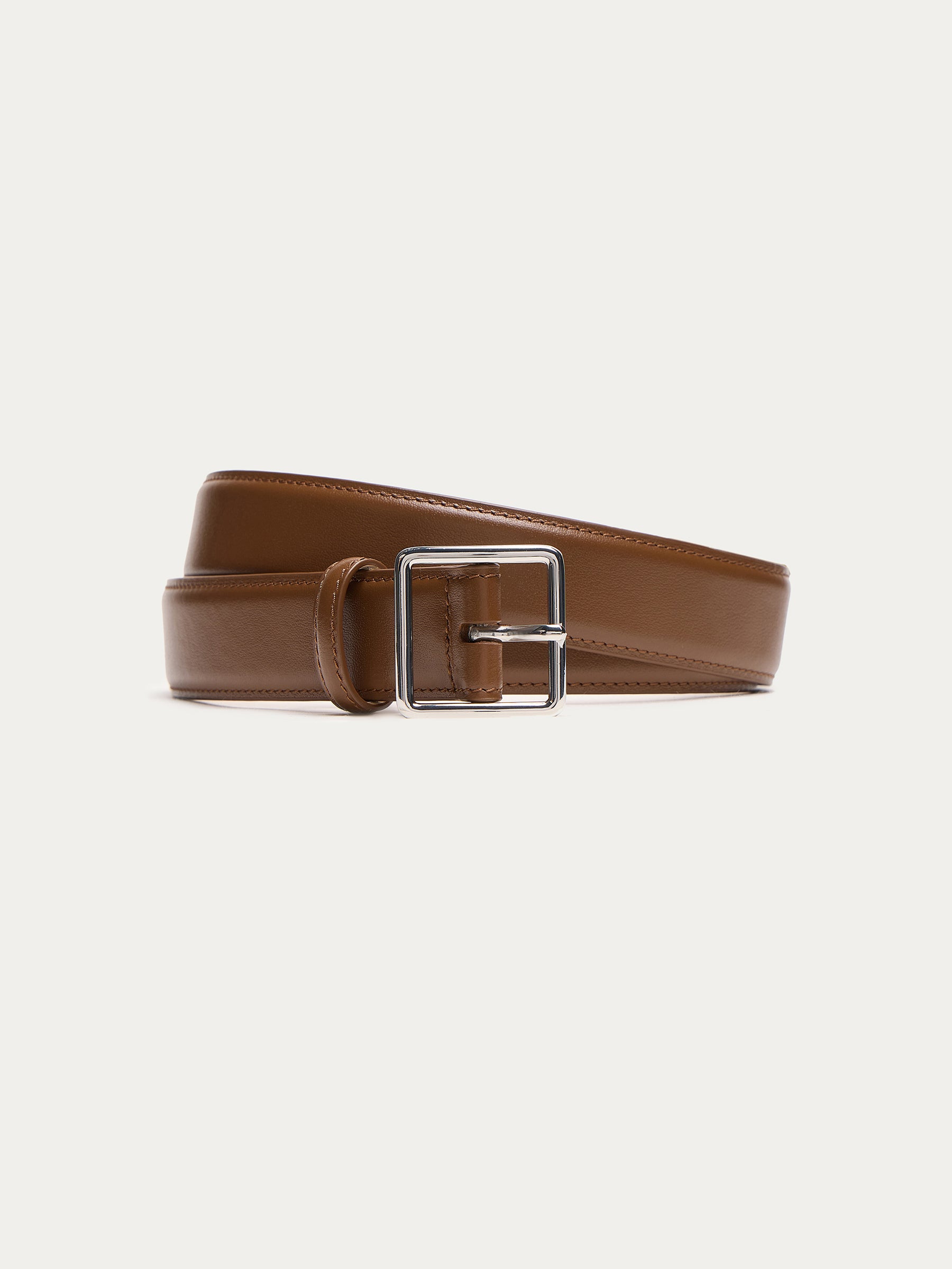 Leather belt