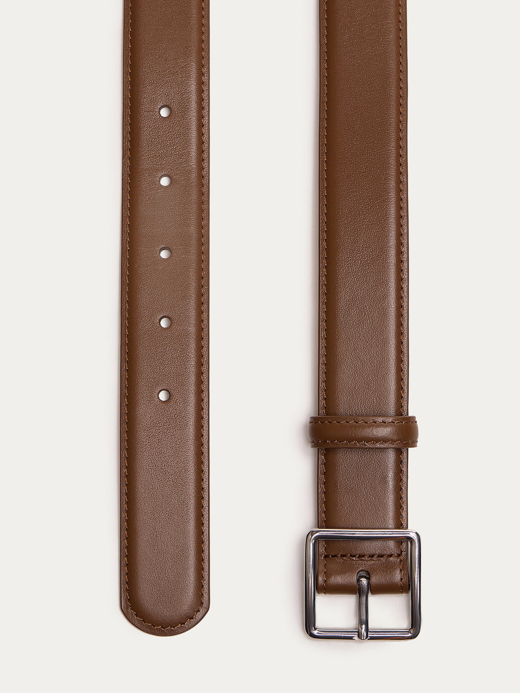 Leather belt