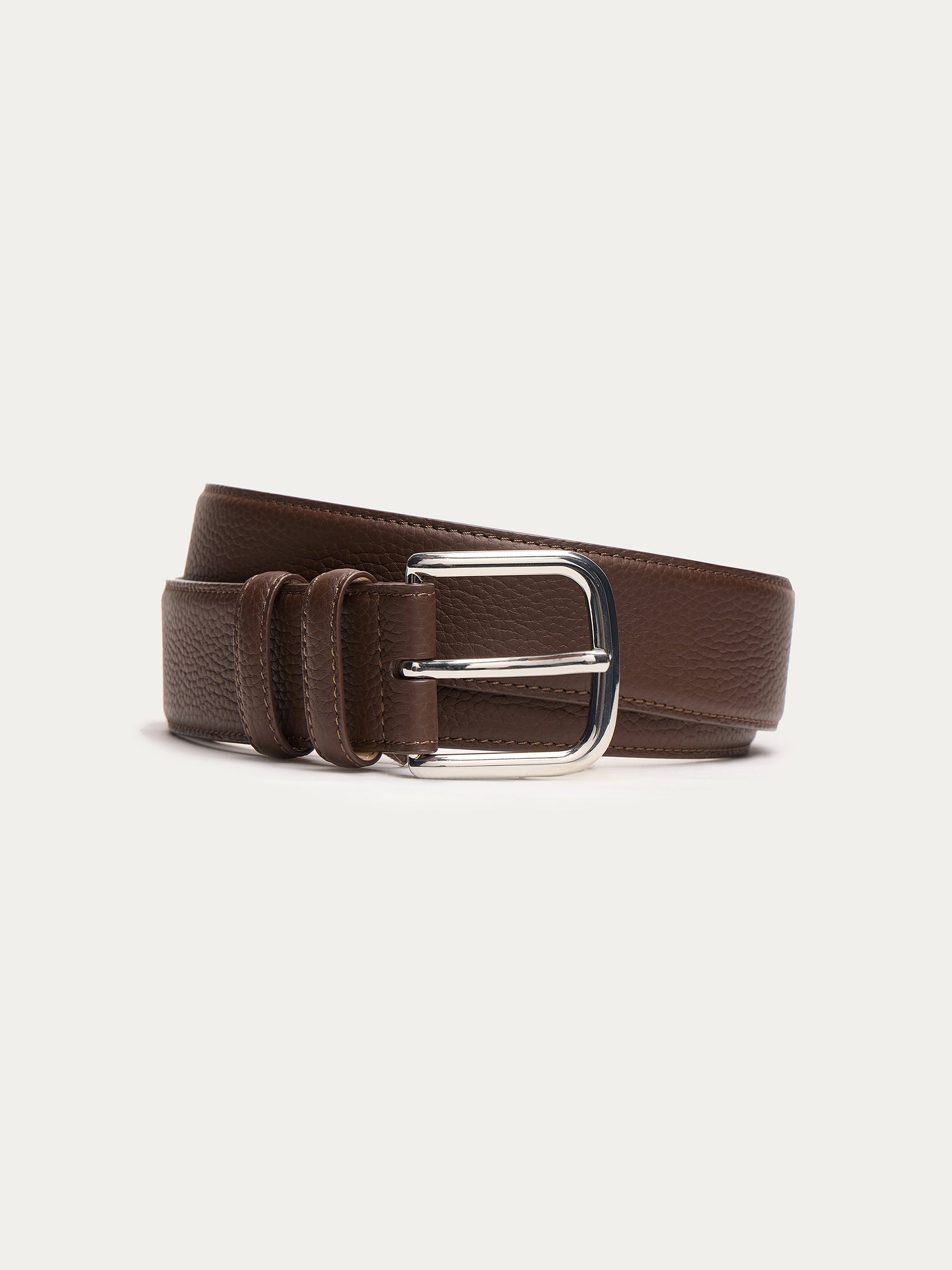 Leather belt