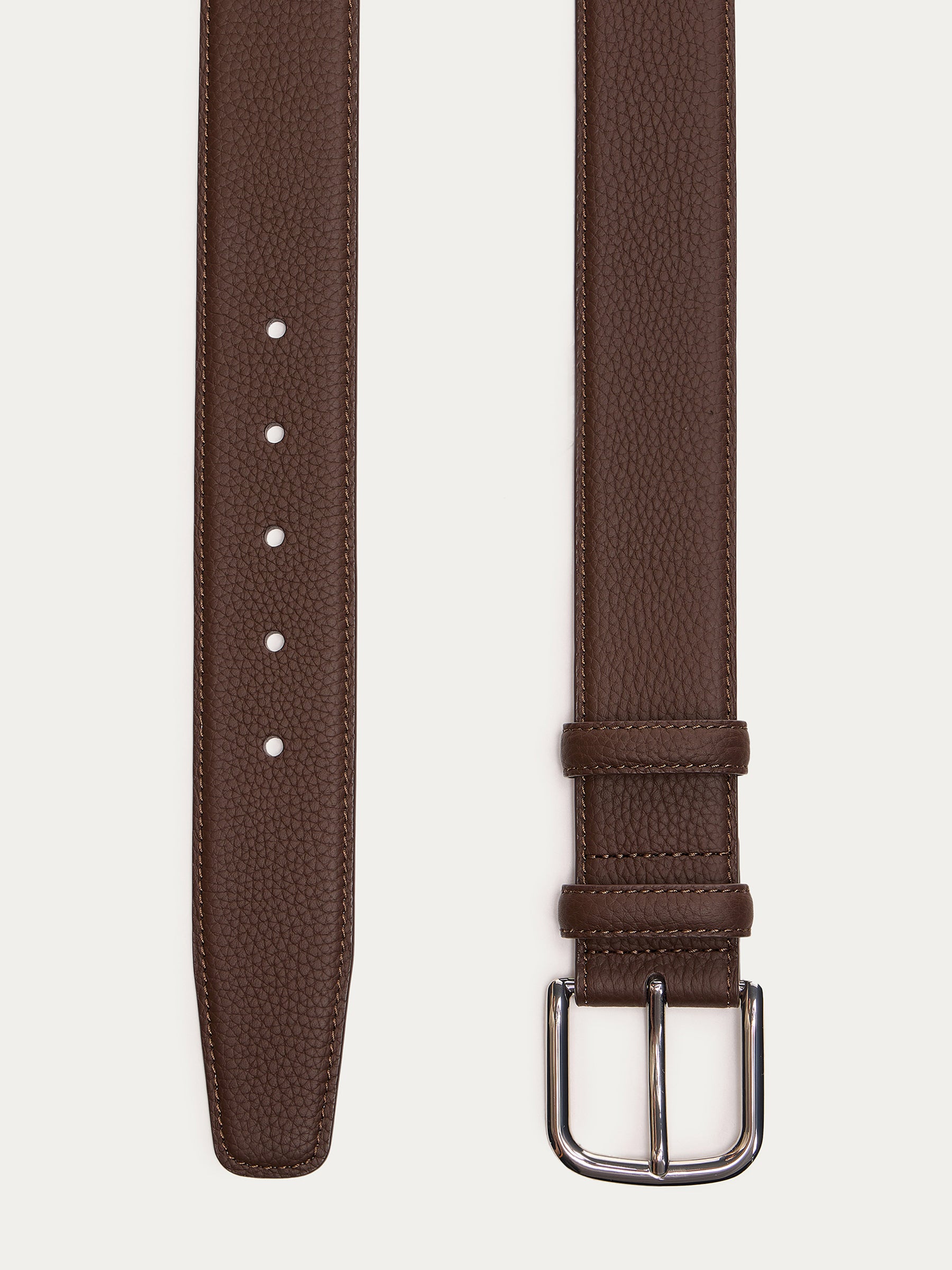 Leather belt