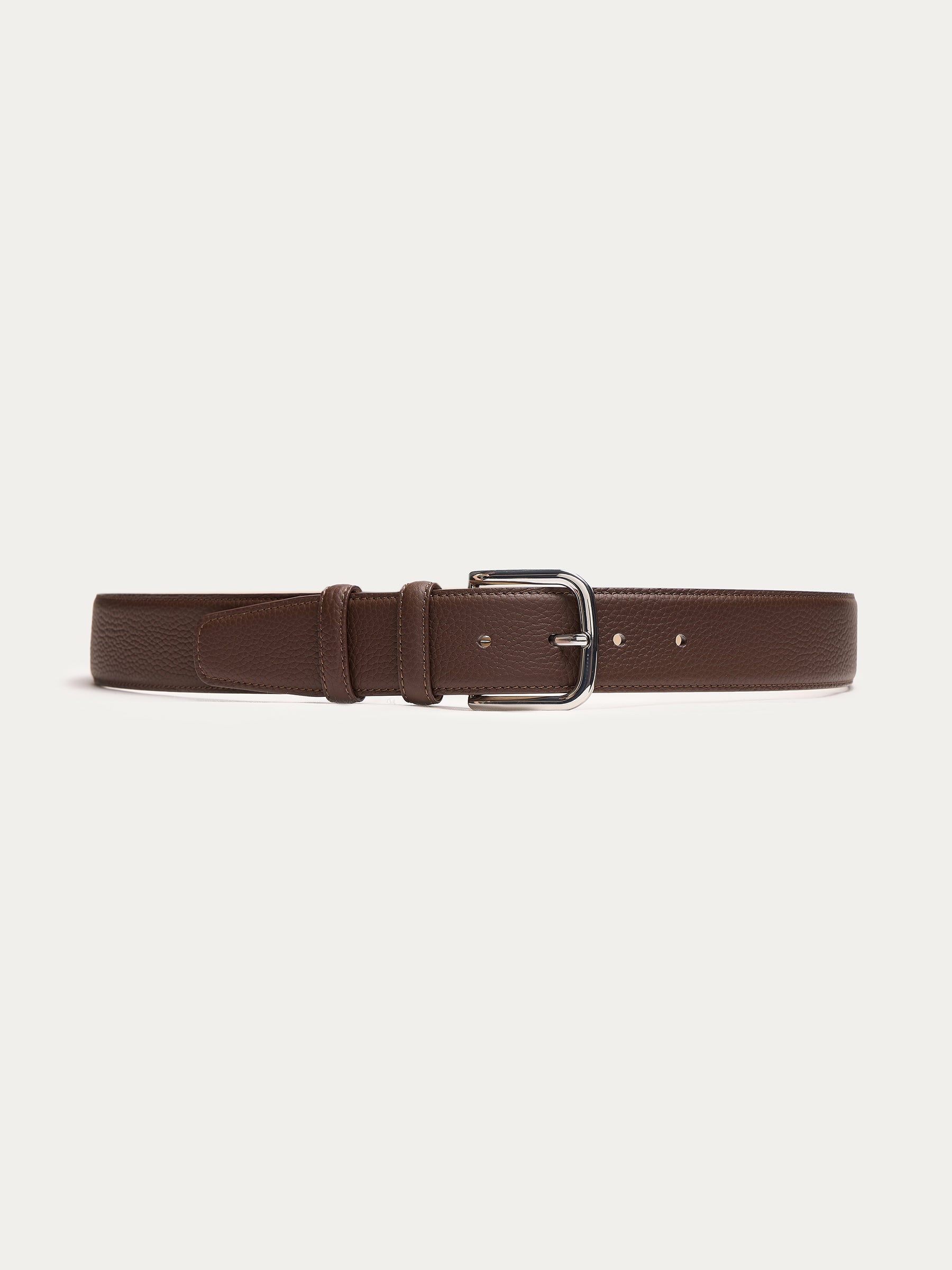 Leather belt