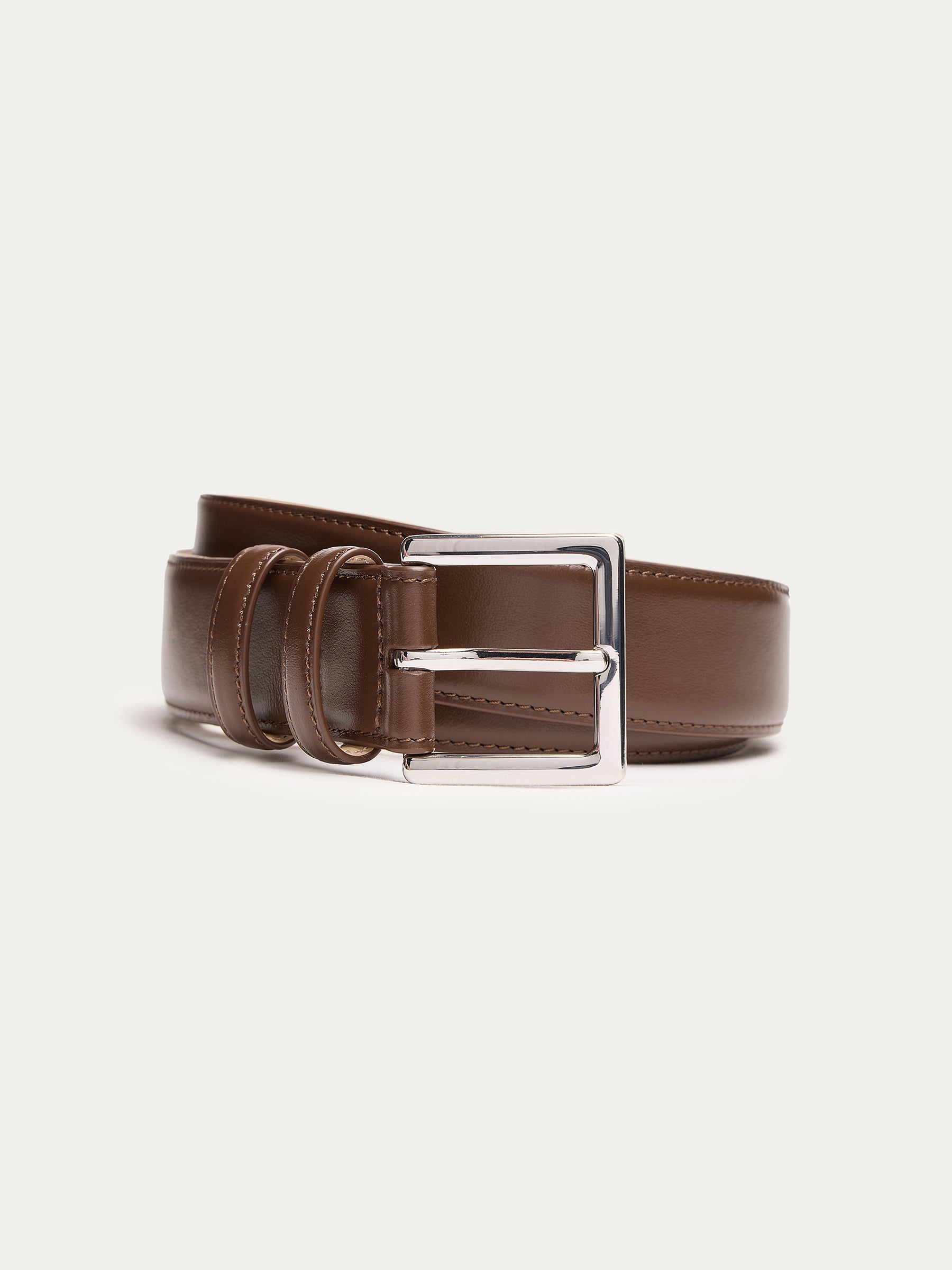 Leather belt