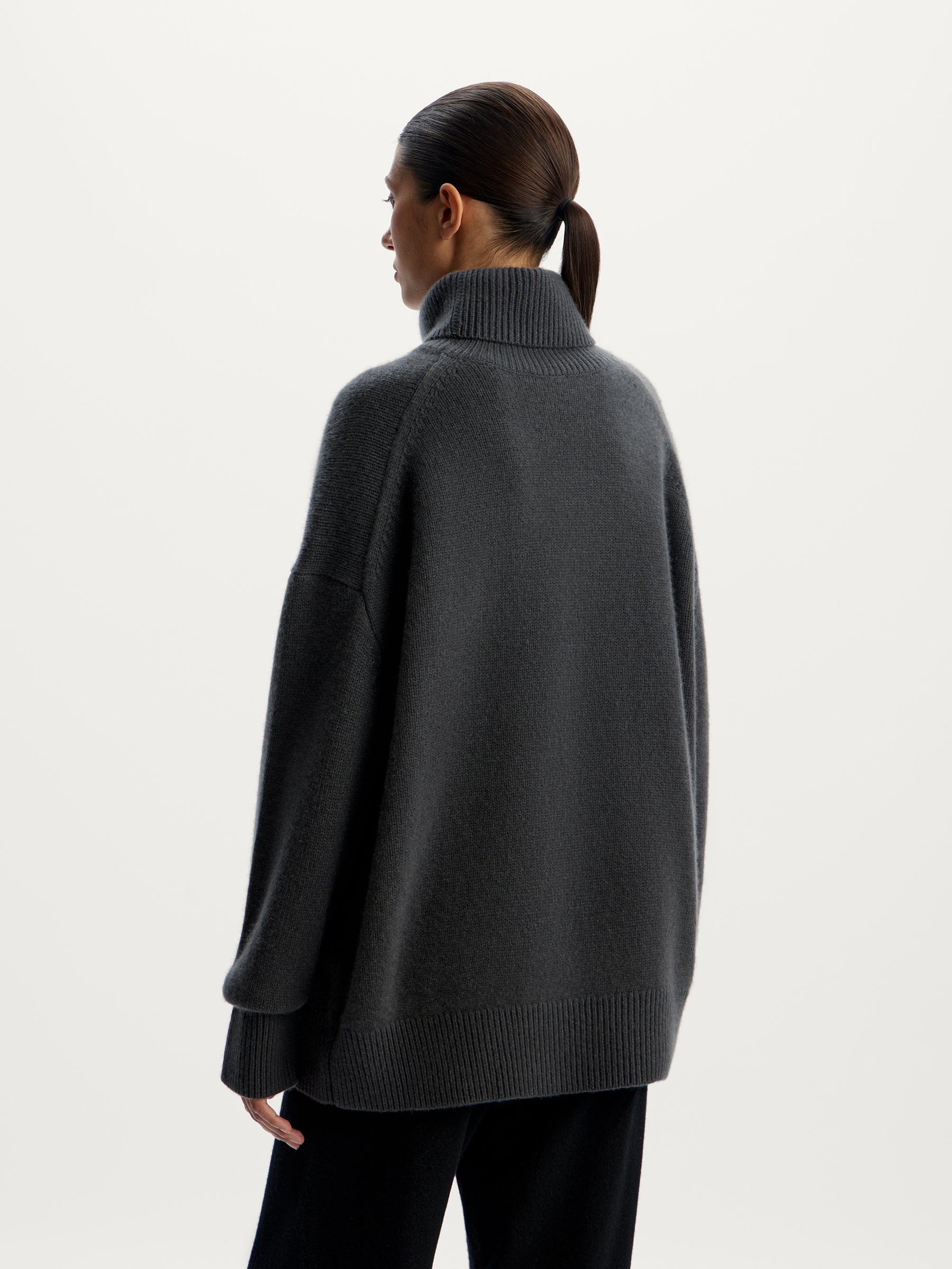 Cashmere turtleneck jumper