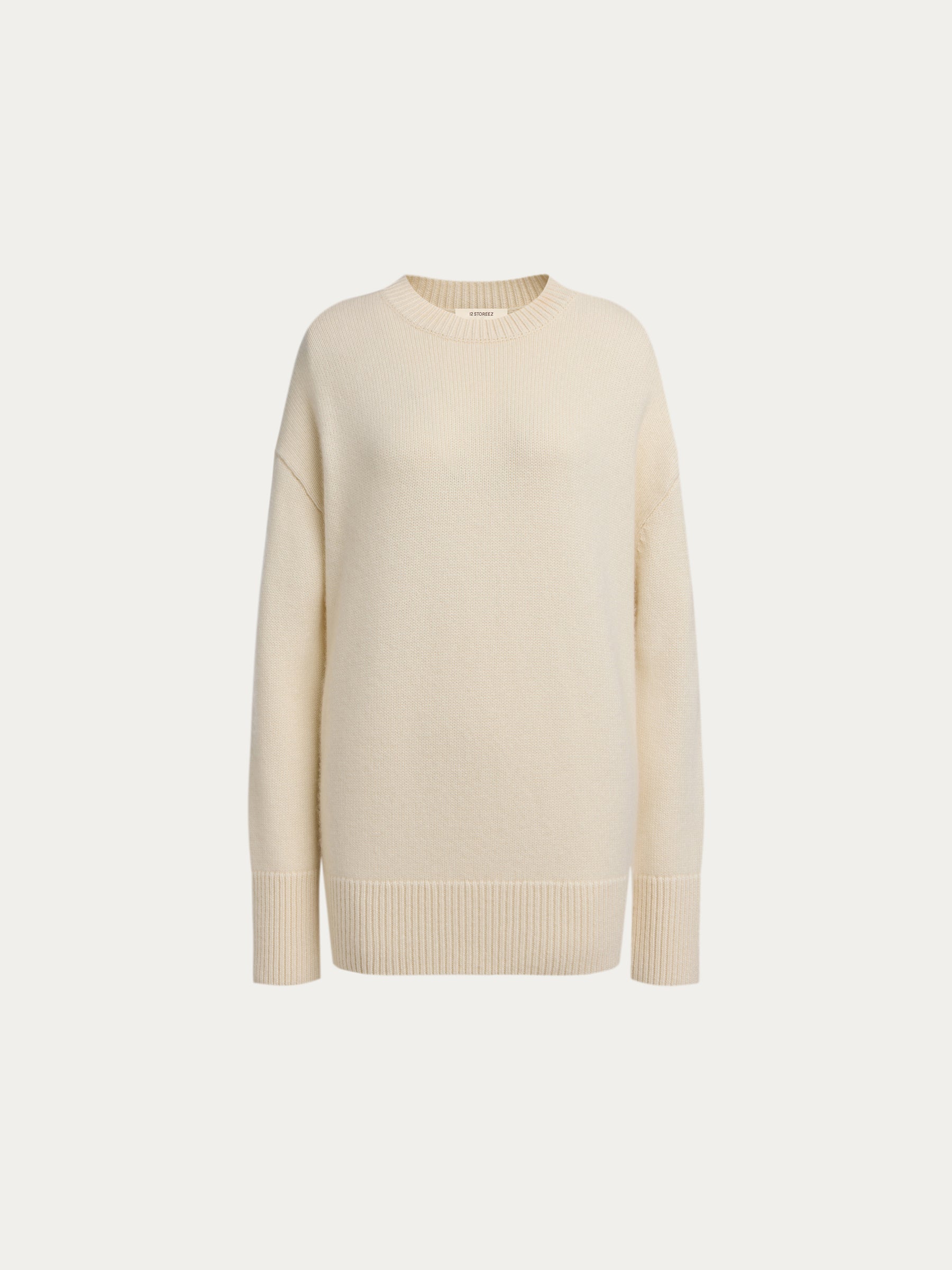 Cashmere crew neck jumper