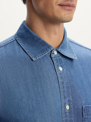 Lightweight denim shirt
