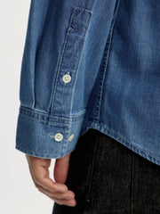 Lightweight denim shirt