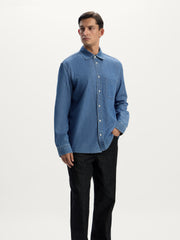 Lightweight denim shirt