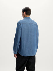 Lightweight denim shirt