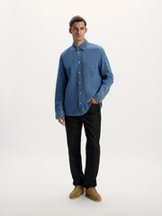 Lightweight denim shirt