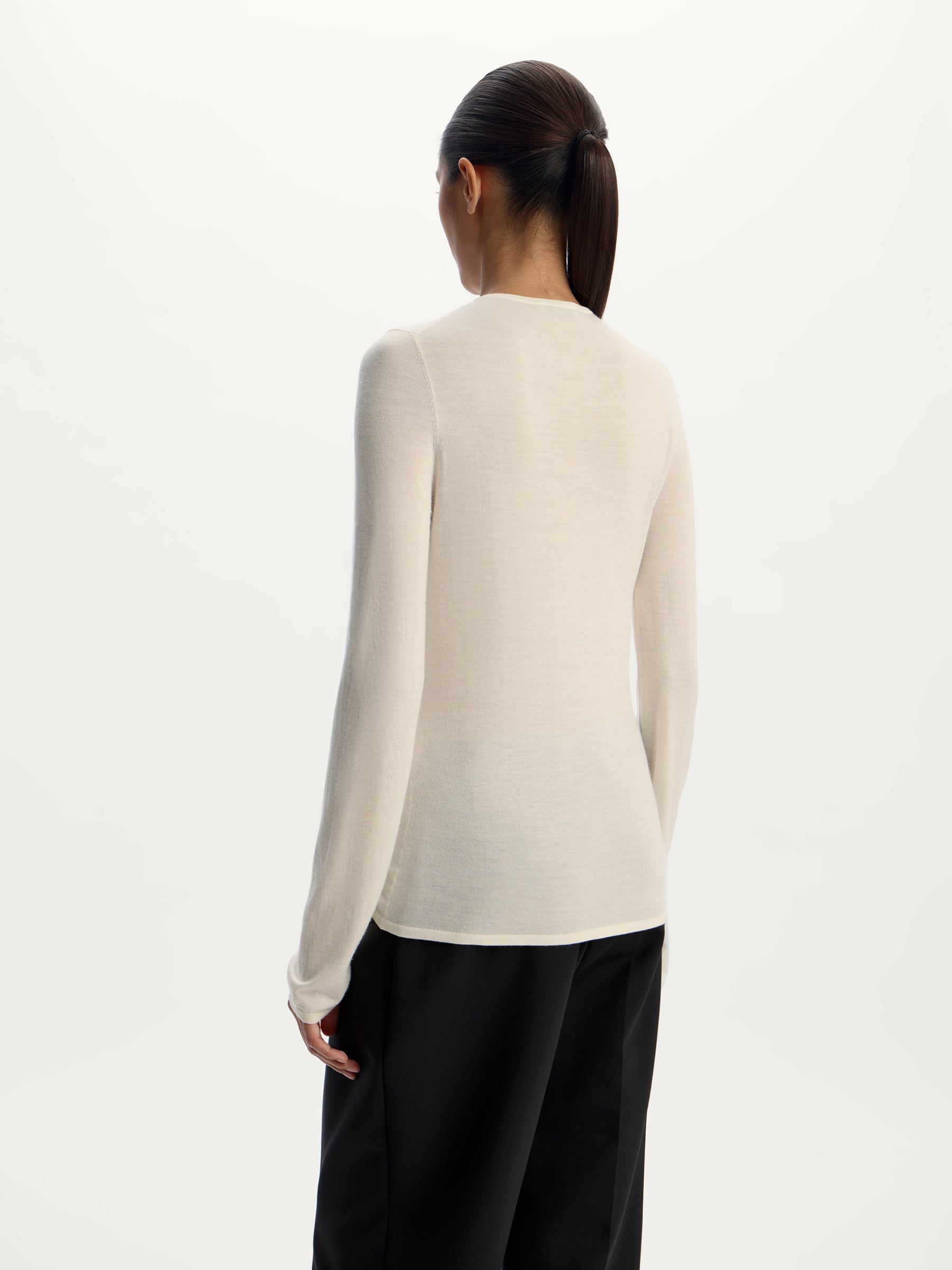 Wool-silk-cashmere jumper