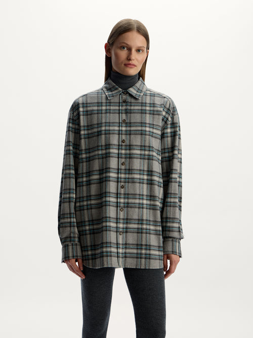 Cotton flannel shirt