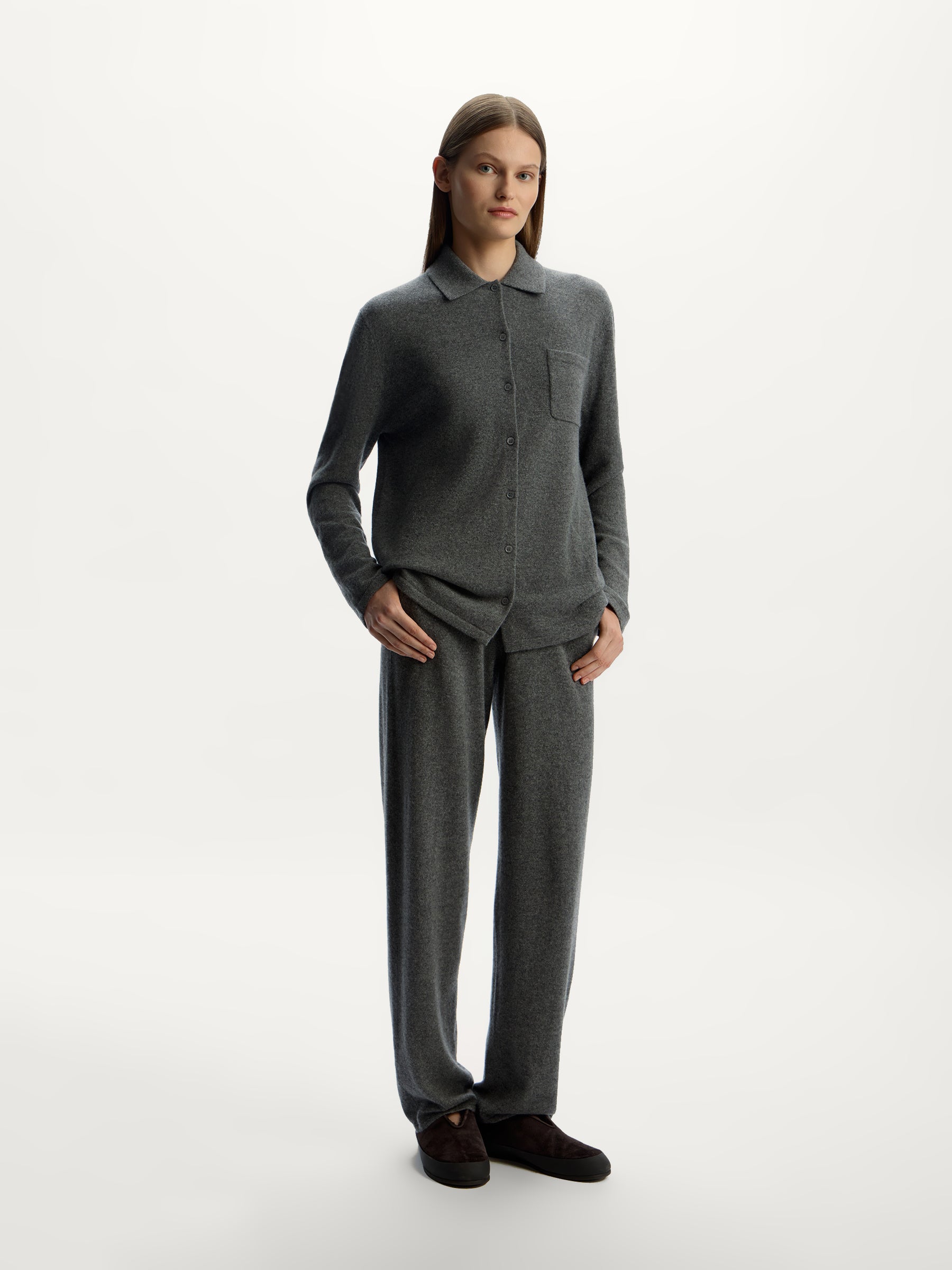 Cashmere trousers