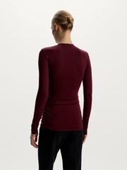 Draped top