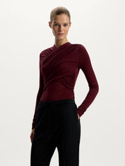 Draped top