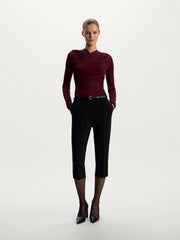Draped top