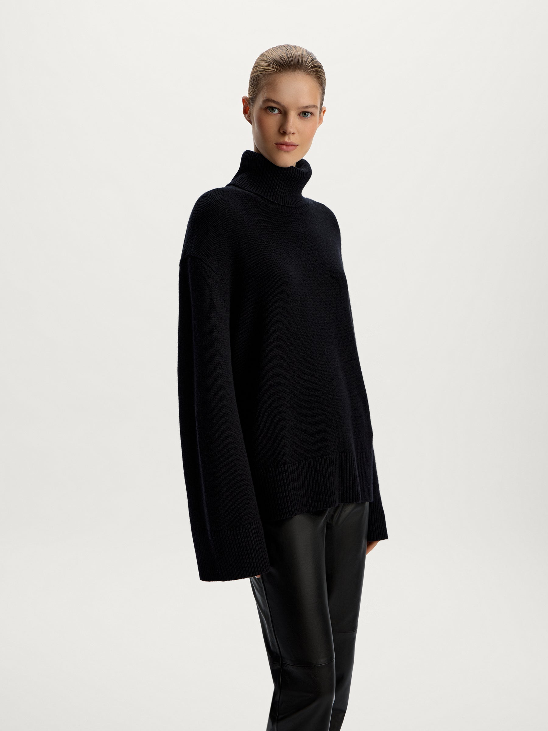 Merino turtleneck jumper