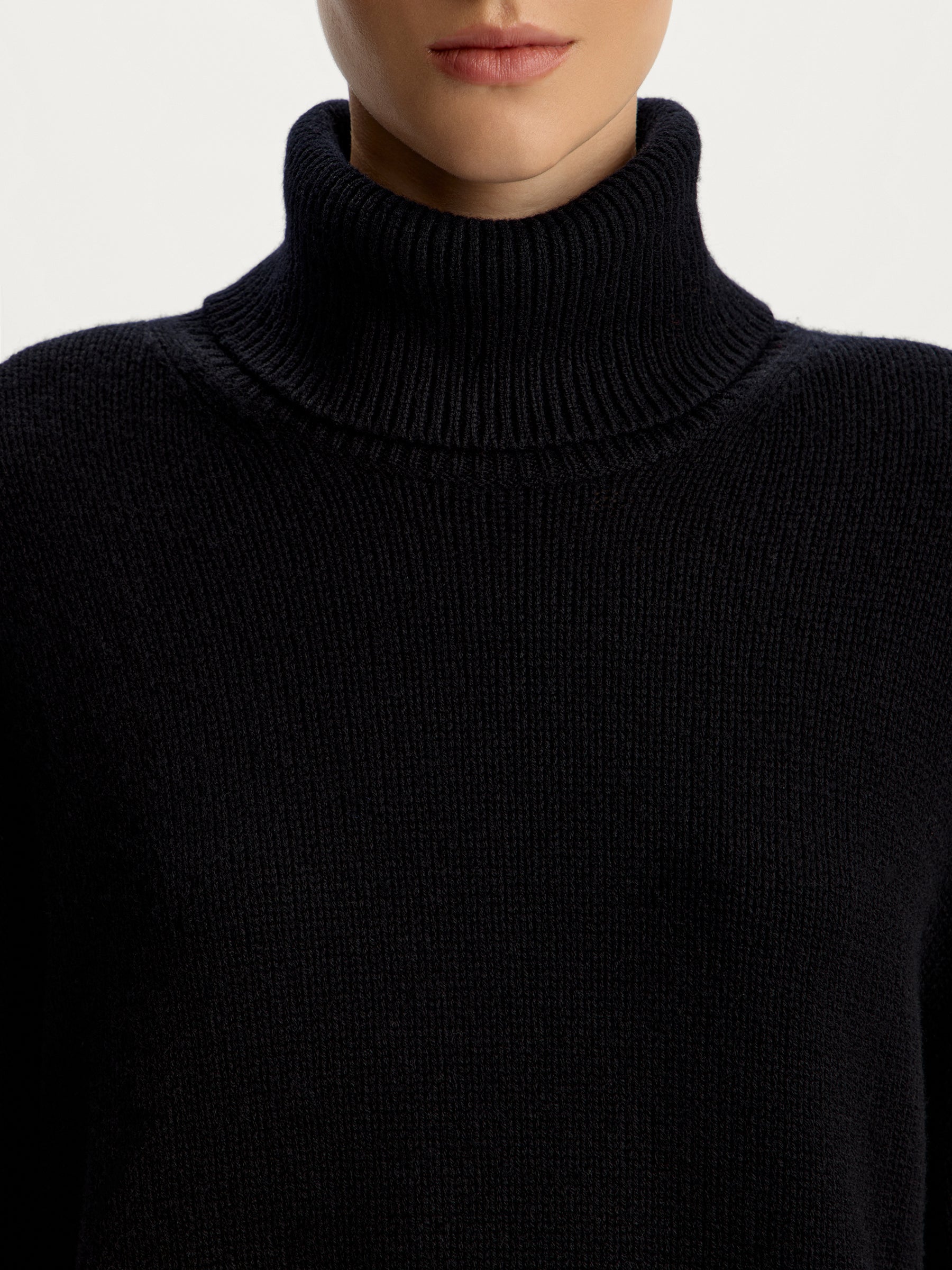 Merino turtleneck jumper