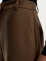 Wool-blend trousers