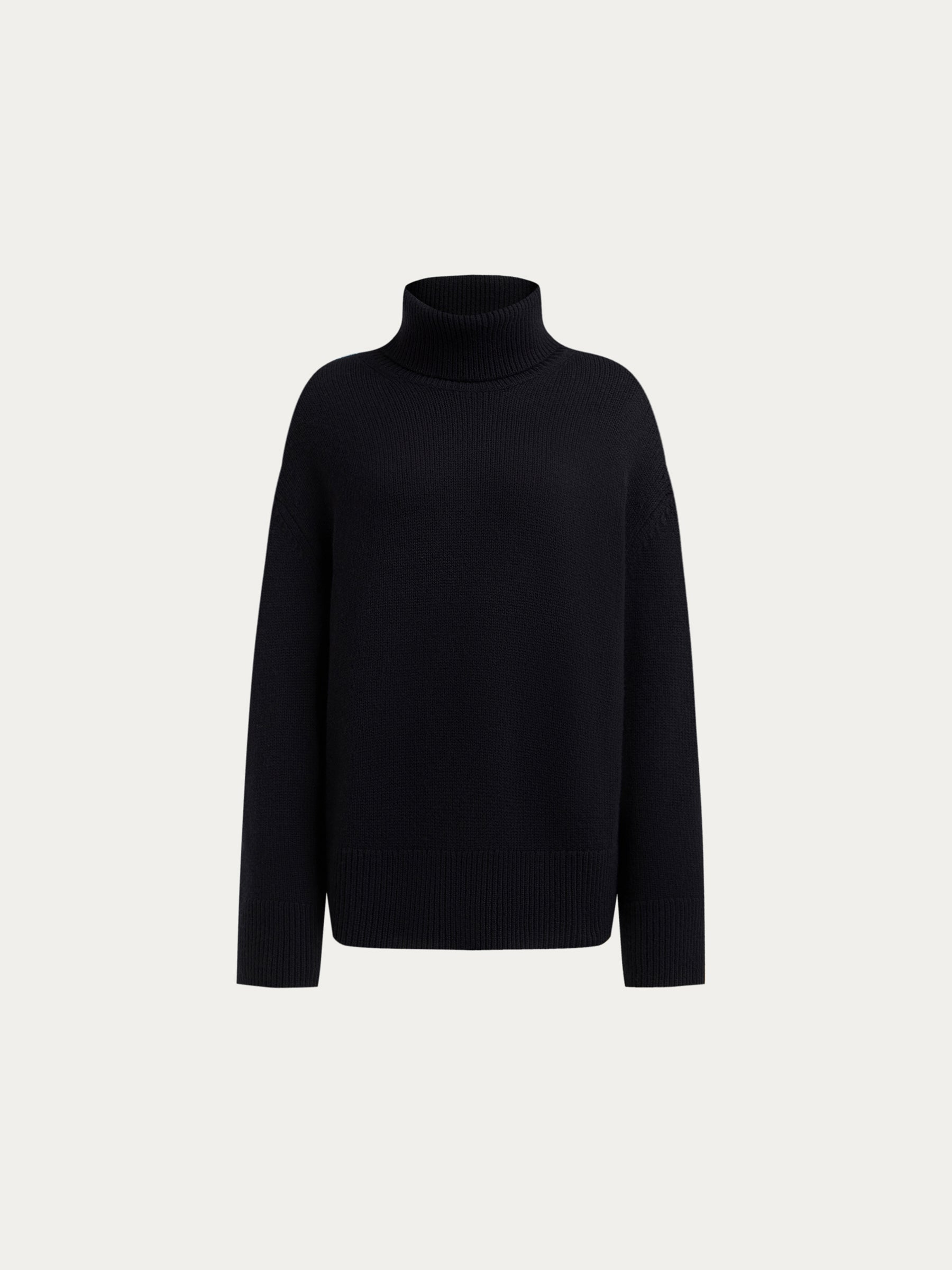 Merino turtleneck jumper