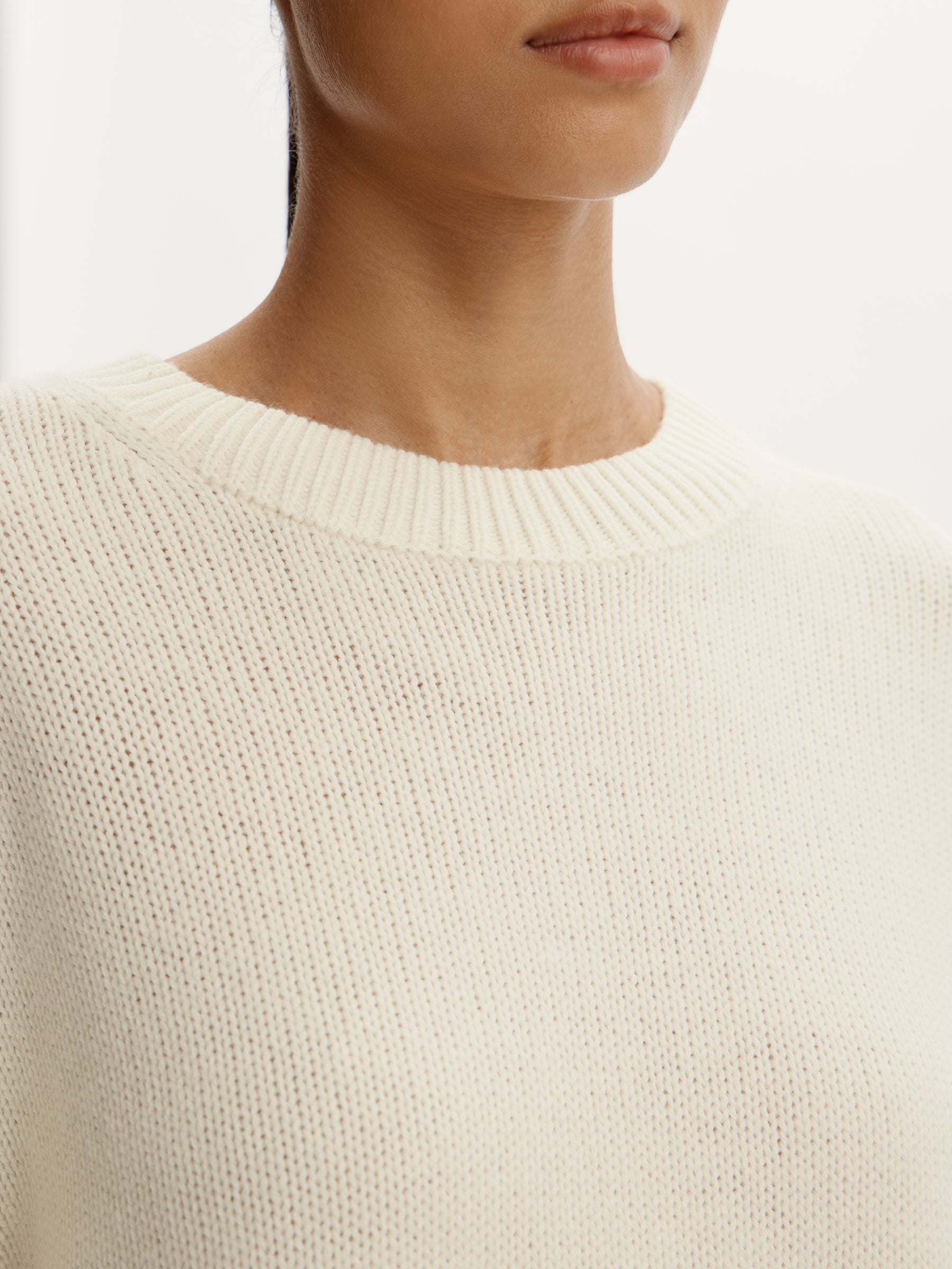 Merino crew neck jumper