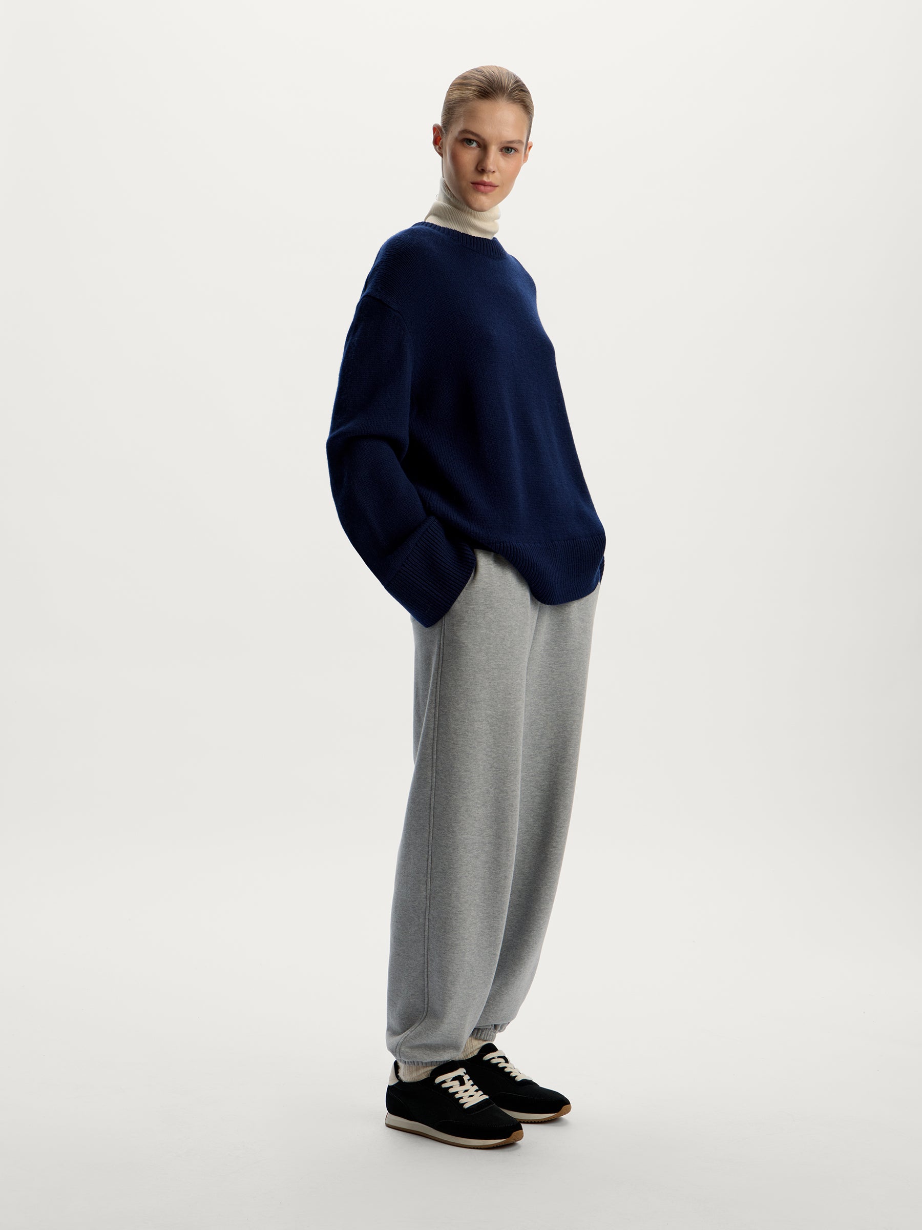 Merino crew neck jumper