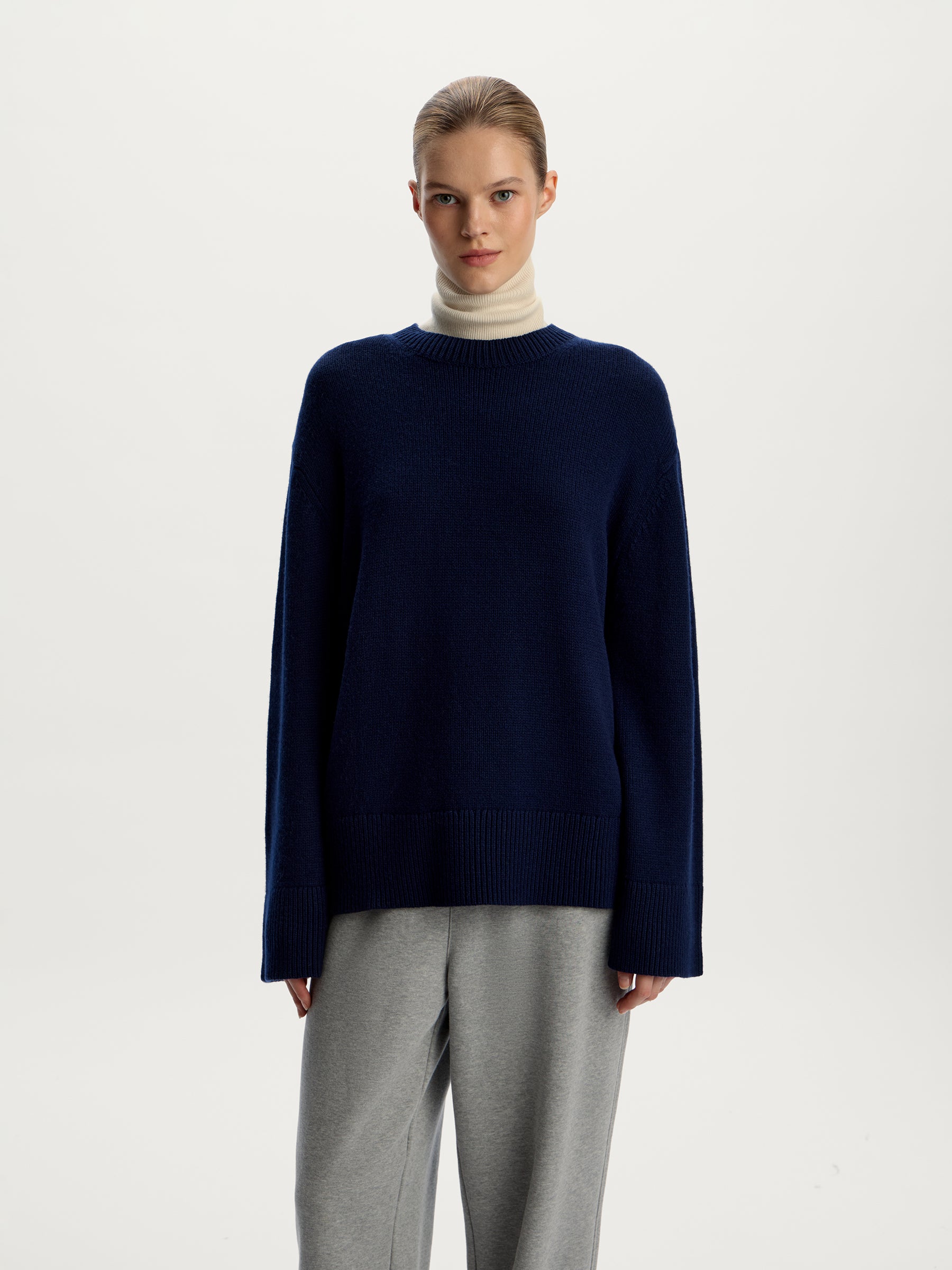 Merino crew neck jumper