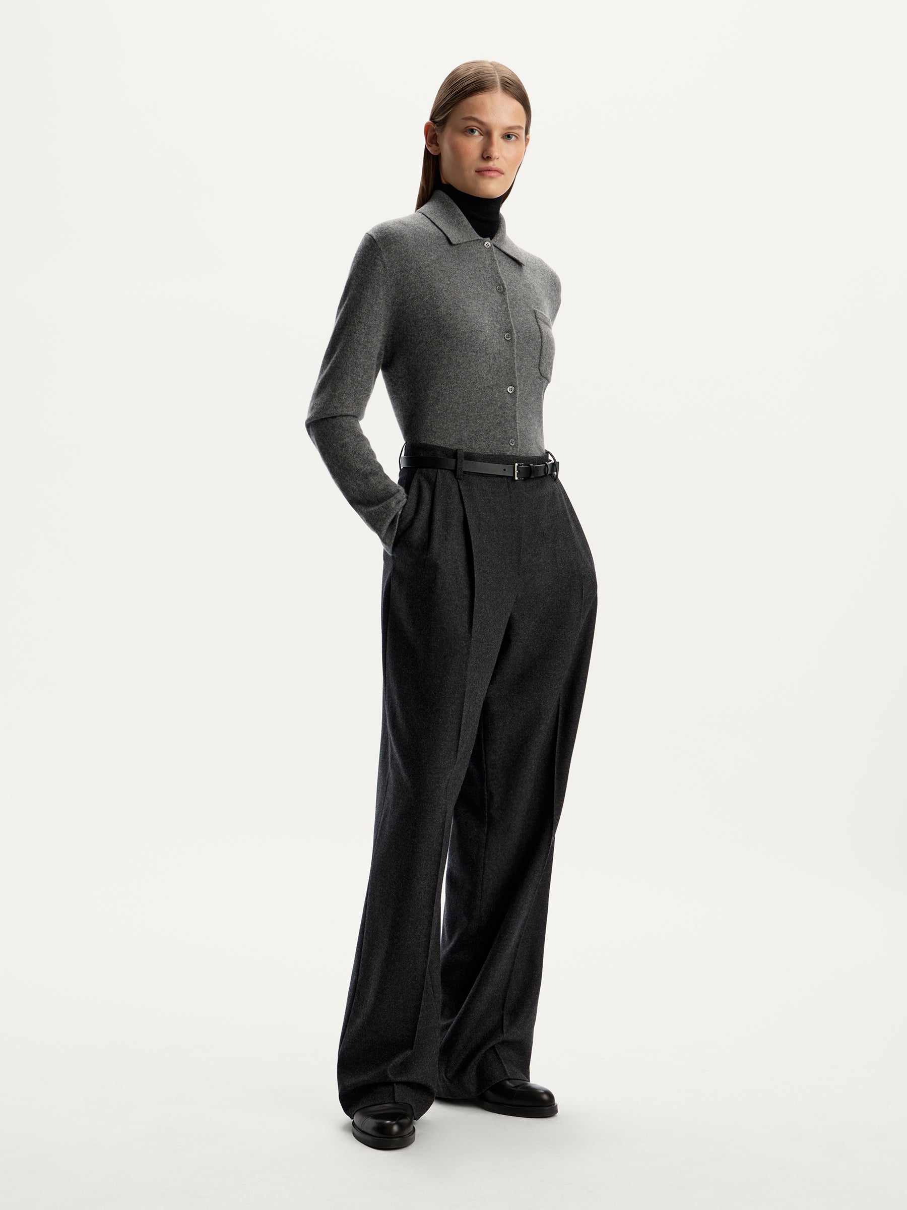 Drago wool trousers