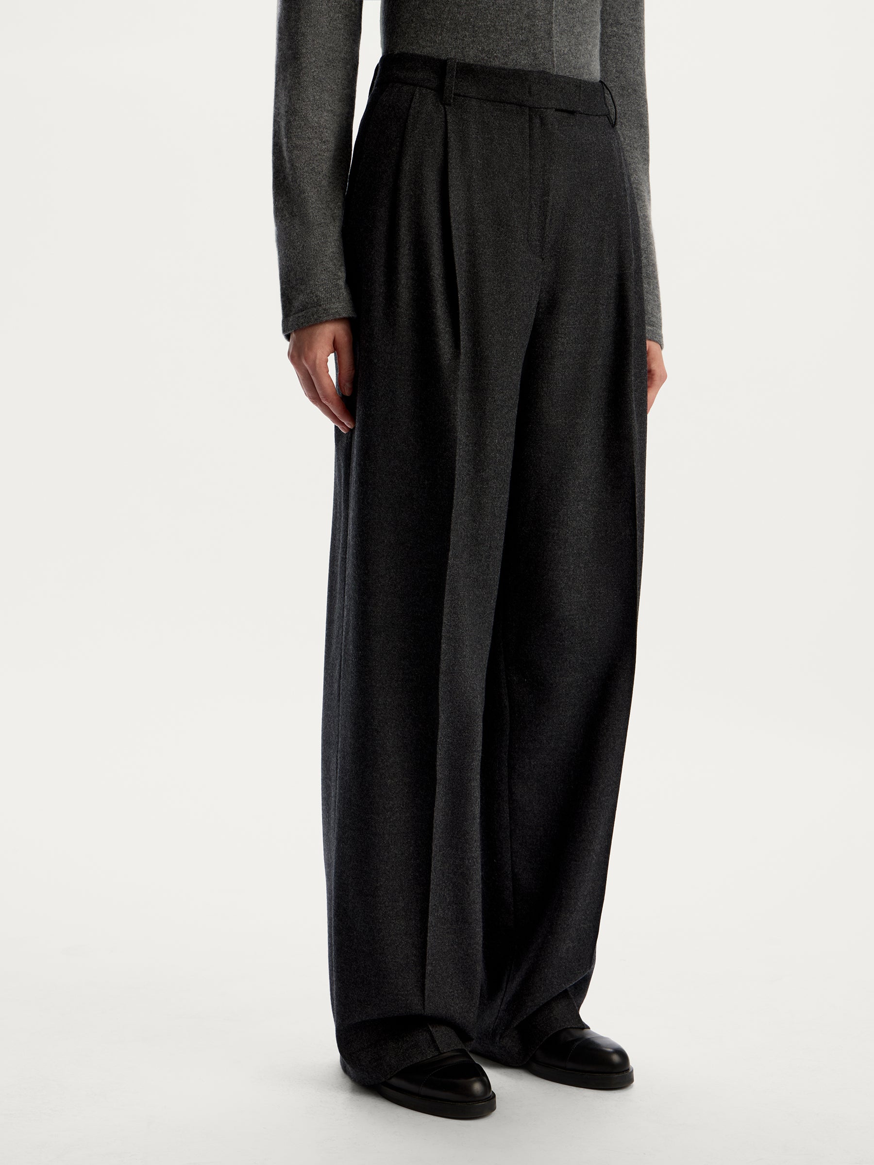 Drago wool trousers