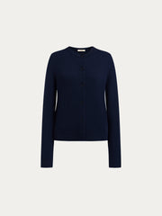 Wool-cashmere cardigan